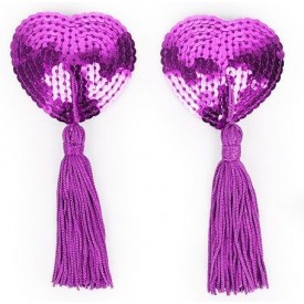 Фиолетовые пэстисы с кисточками